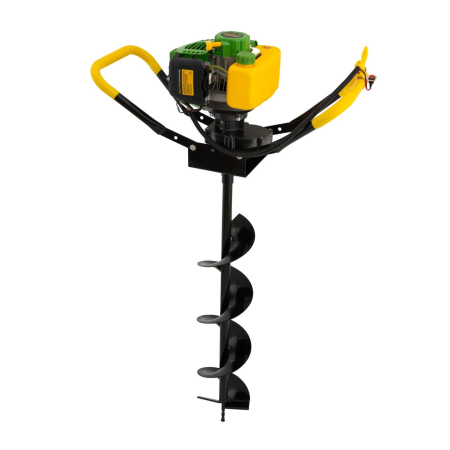 Motoburghie - Motoburghiu PartnerPro PPE1500, 52cc, 1,5 kW, 2 CP. Burghiu Ø150 x 800 mm inclus