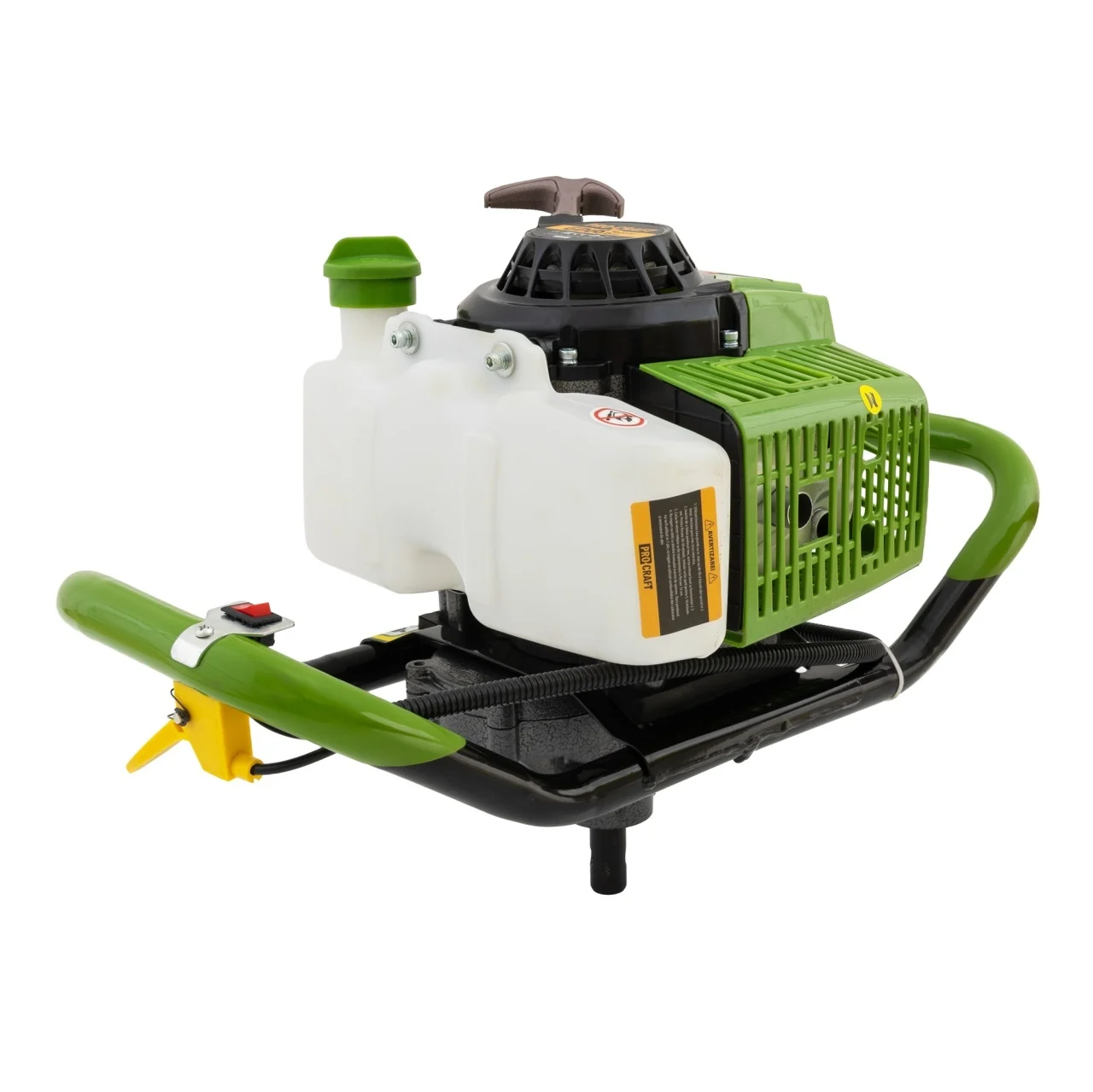 Motoburghiu ProCraft GD68, 1900W, 63cc - Foreza cu Burghiu 150 mm inclus [3]