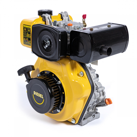 Generatoare si Motoare - Motor diesel cu ax orizontal 170F, 211cc, 5CP, Micul Fermier GF-0357