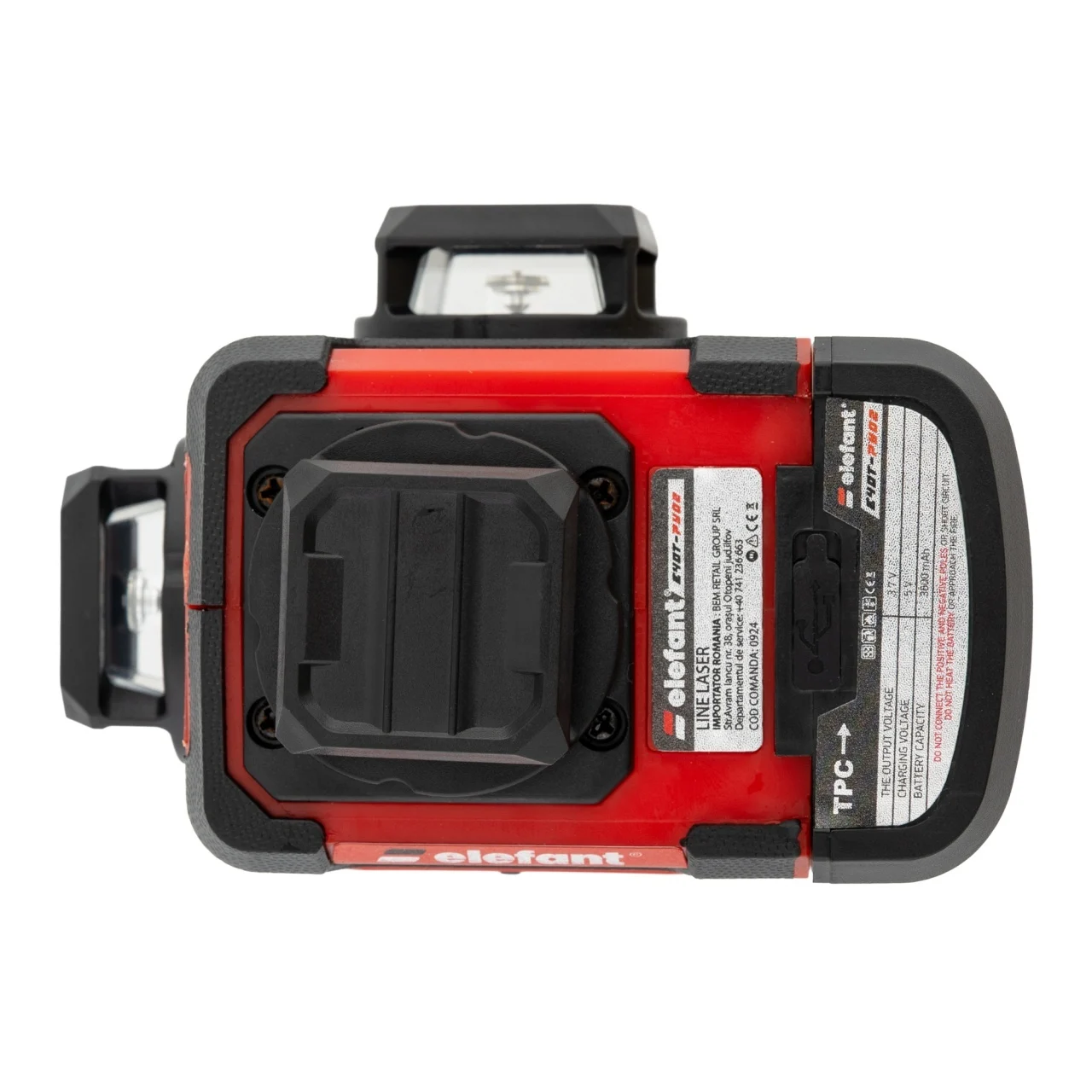 Nivela Laser 4D ELEFANT E4DT-PY02 16 Linii 360° Verde cu Trepied și Telecomandă [5]