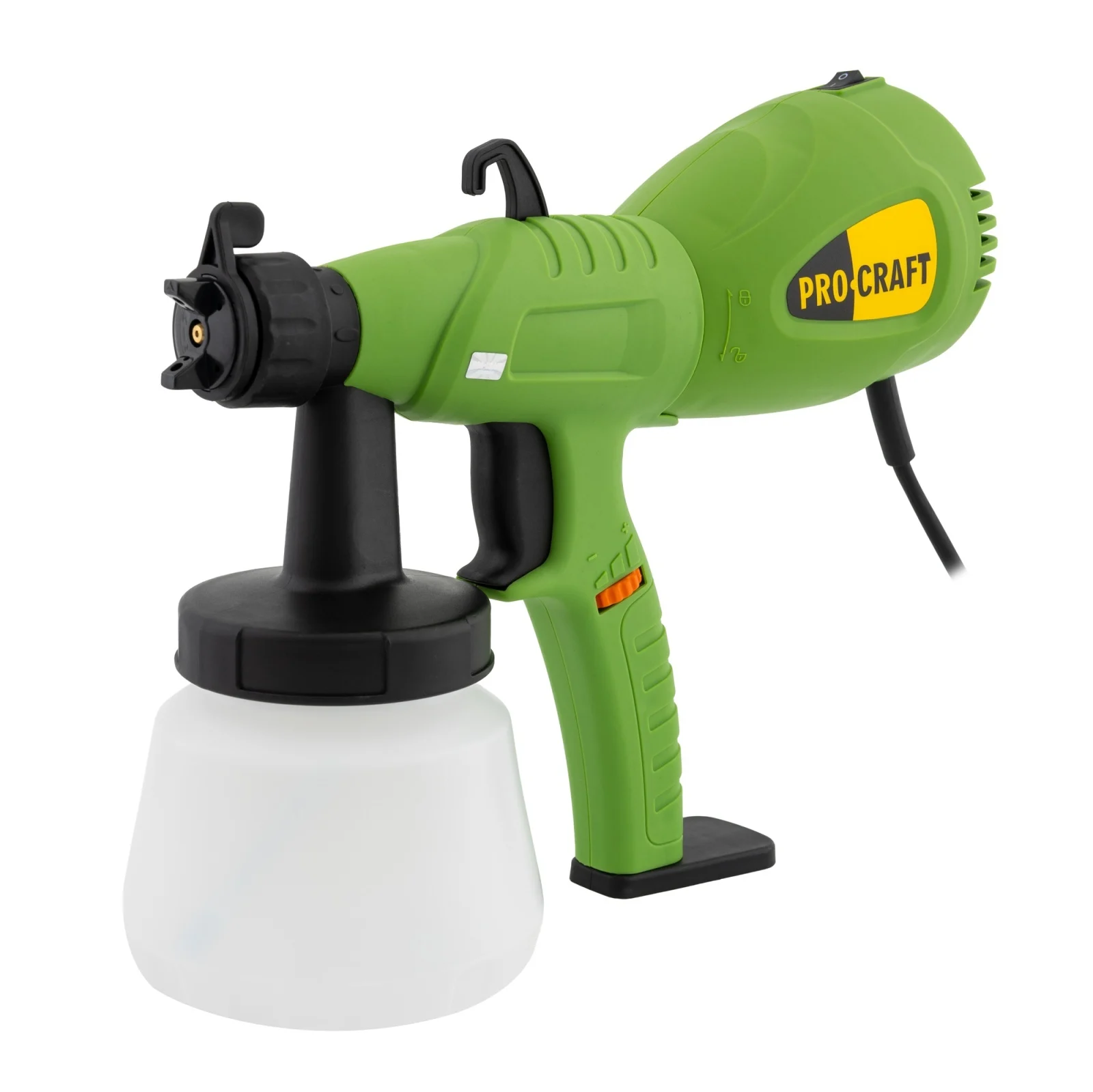 Pistoale electrice aer cald si vopsit - Pistol de Vopsit PROCRAFT PSE550 350W, 800ml, 2 Duze | Pulverizator Electric Vopsea Compact