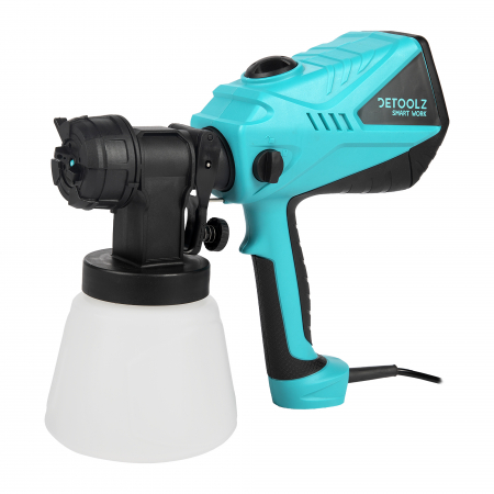Pistoale electrice aer cald si vopsit - Pistol electric de vopsit 600W, 1200ml/min, Detoolz DZ-SE144