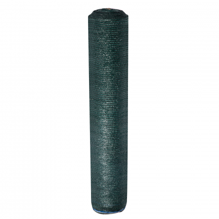 Plasa umbrire 1.5 m x 20 m, densitate 120 g, verde, din polietilena HDPE, protectie UV/IR [2]