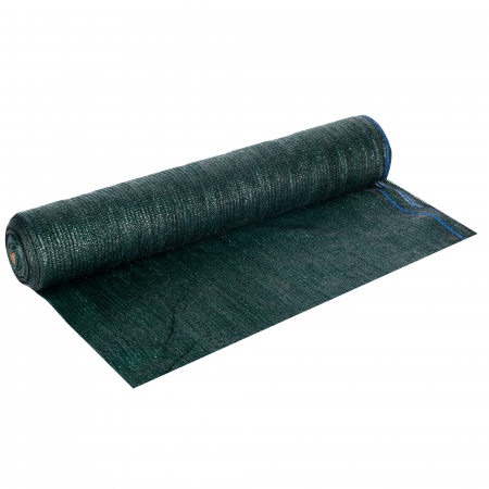 Prelate si plase umbrire - Plasa umbrire 1.5 m x 20 m, densitate 120 g, verde, din polietilena HDPE, protectie UV/IR