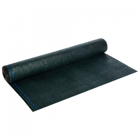 Prelate si plase umbrire - Plasa umbrire 1.5 m x 20 m, densitate 80 g, verde, din polietilena HDPE, protectie UV/IR