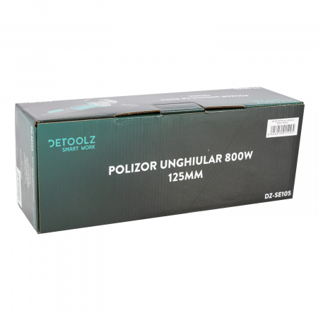 Polizorul unghiular / Flex 800W, disc 125mm, Detoolz DZ-SE105 [3]