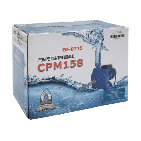 Pompa apa de suprafata CPM158, 0.75Kw, 100L, Micul Fermier GF-0715 [2]
