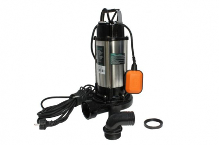 Pompe apa menajera - Pompa de apa curata/murdara, submersibila, WQD1500DF, 1500W, cu tocator,  Detoolz DZ-P107