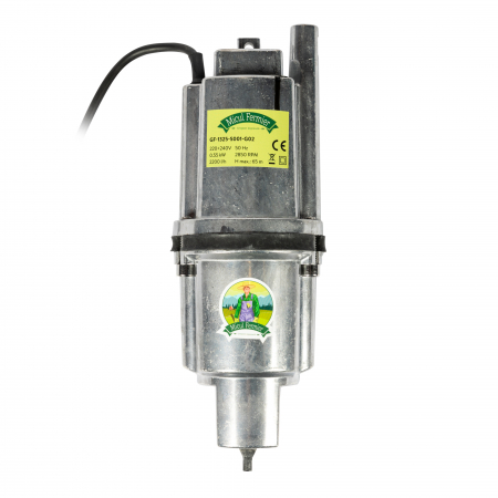 Pompe submersibile - Pompa submersibila pe vibratii, 230V, 550W, refulare 65m, debit 2200L/h, Micul Fermier