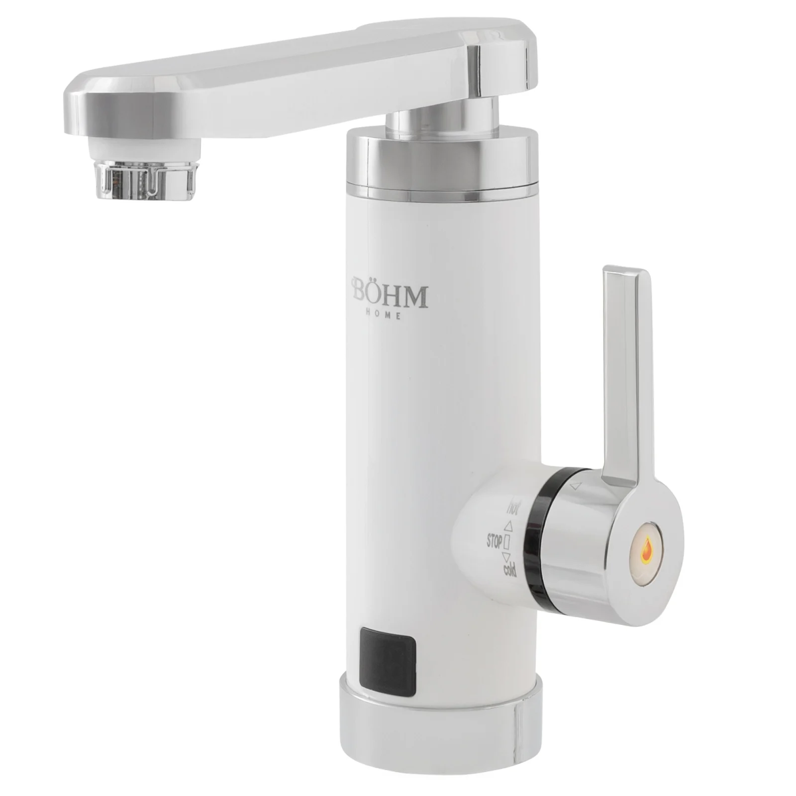 Baterii electrice - Robinet electric BÖHM BY-32-1, pipă rotativă tip L, afișaj digital, 3000 W