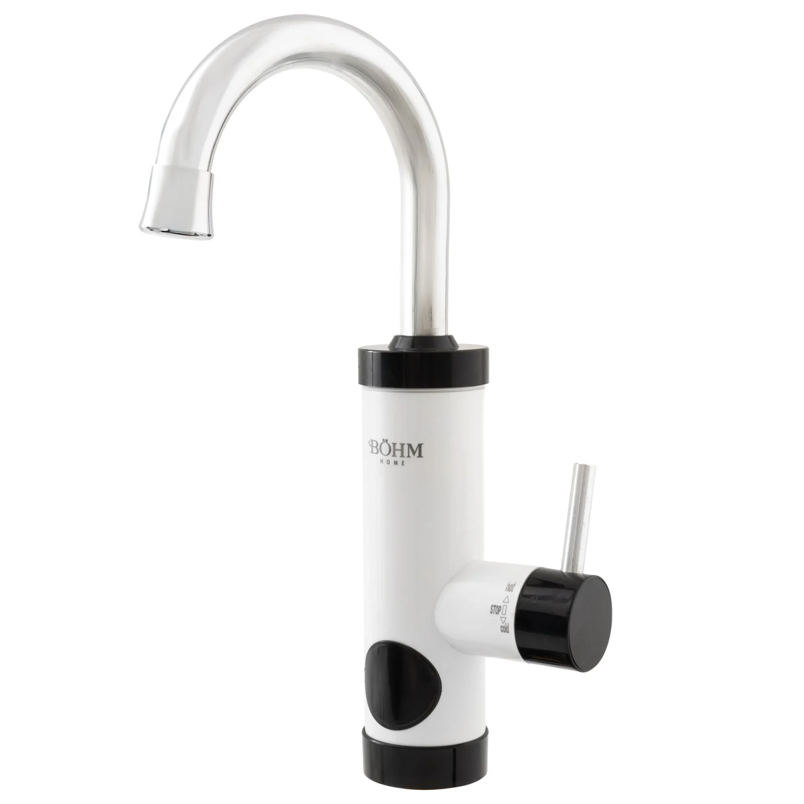 Baterii electrice - Robinet electric BÖHM BY-33-2, 3000 W, afișaj digital LED, finisaj alb