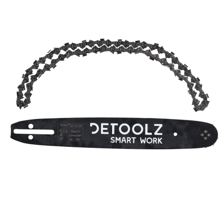 Set lama si lant drujba Detoolz, 13'', pas 0.325'', 1.5 mm, 56 pinteni, 28 dinti, Full Chisel [2]