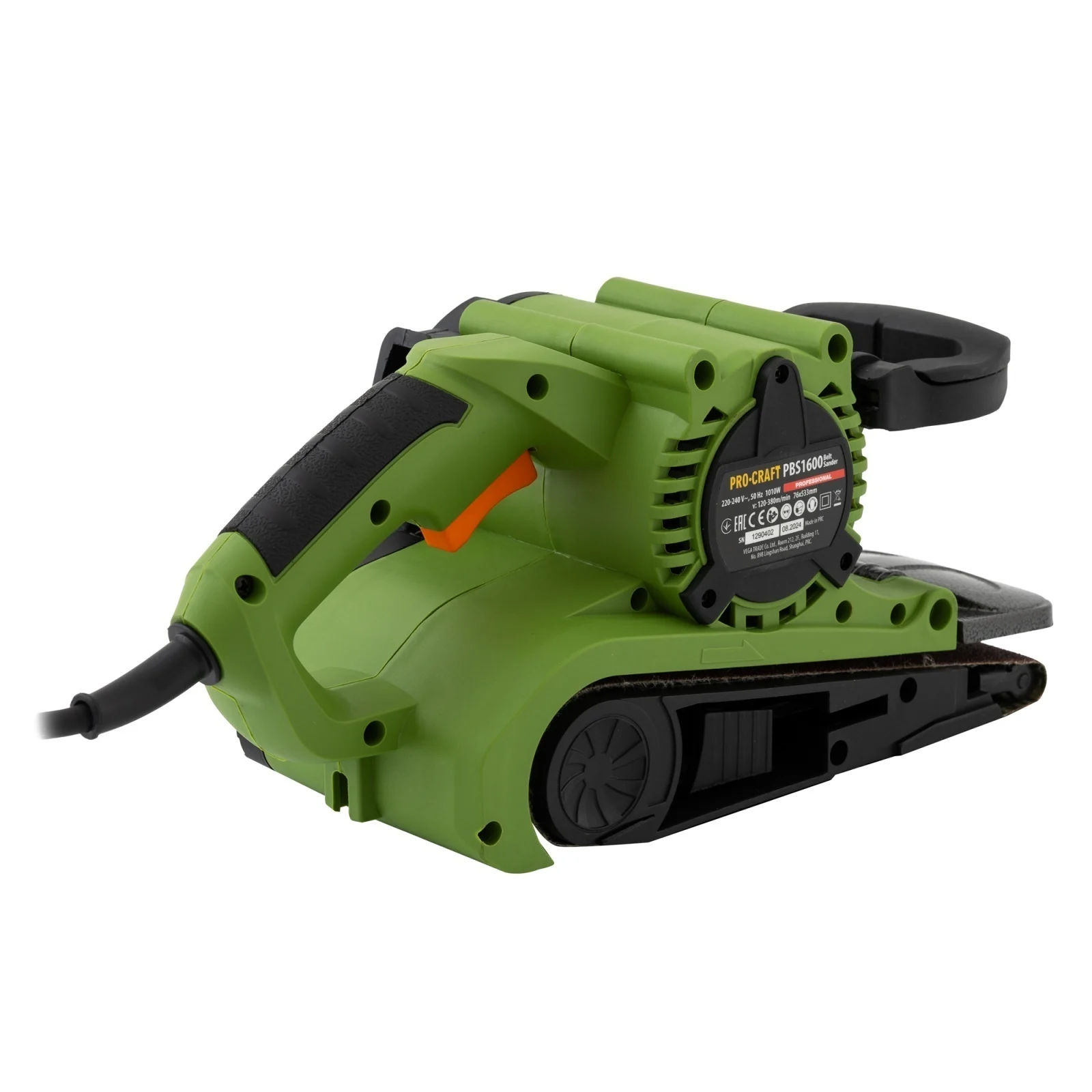 Slefuitor cu banda ProCraft PBS1600, 1010W, 76x533 mm, 120-380 rpm [1]
