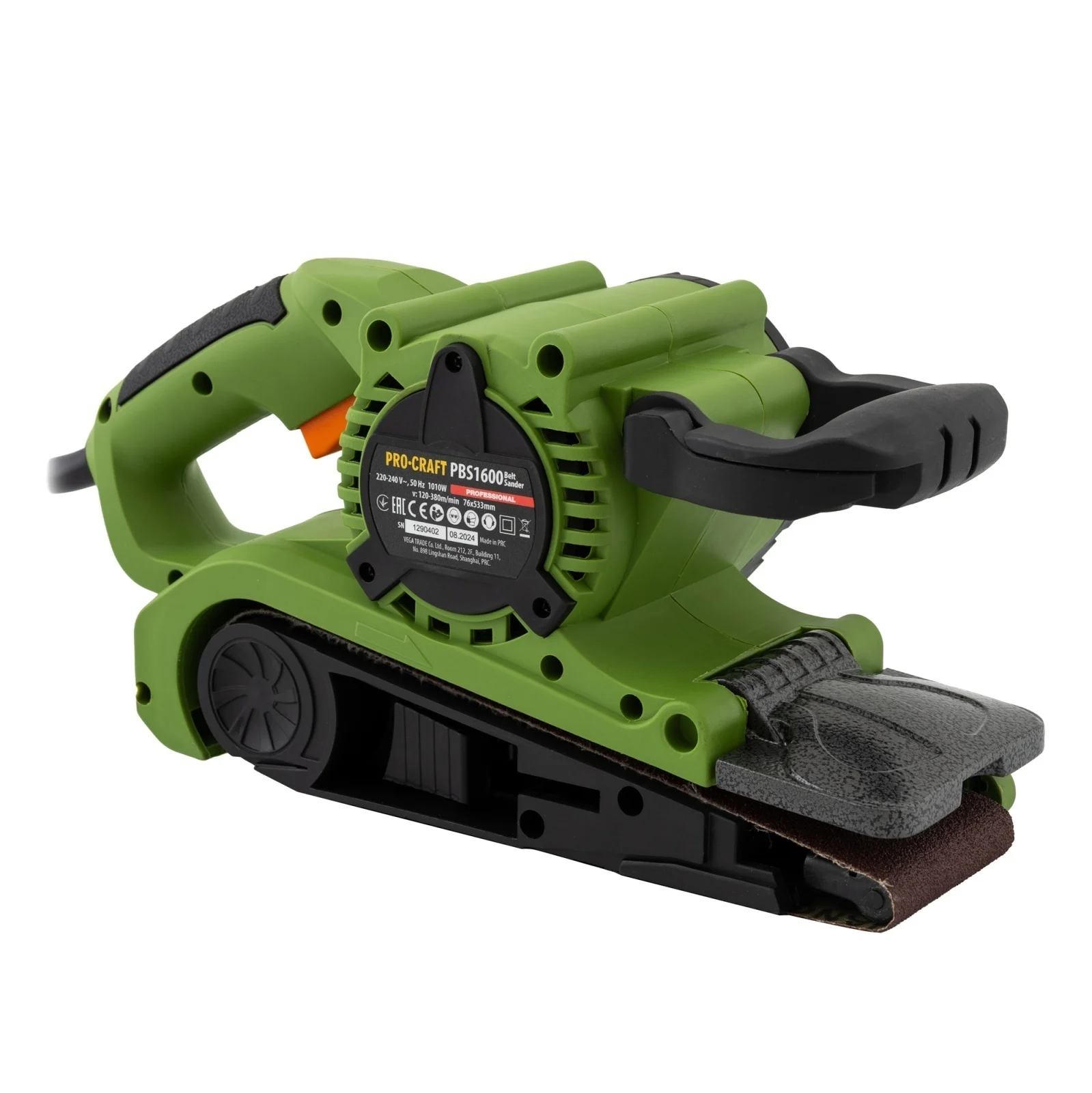 Slefuitor cu banda ProCraft PBS1600, 1010W, 76x533 mm, 120-380 rpm [6]