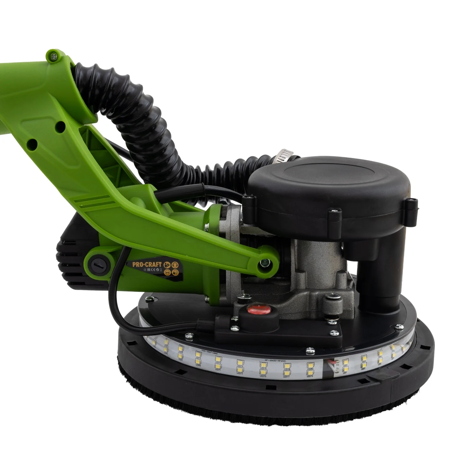 Slefuitor pereti girafa ProCraft EX1050, 1050W, 800–1750 RPM, disc 225 mm, LED, sac colectare praf [4]