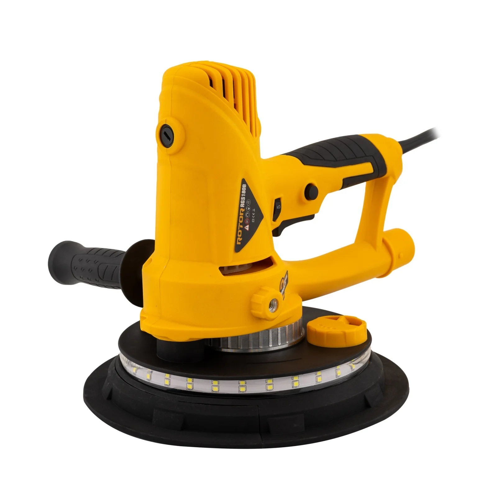 Slefuitor pereti ROTOR RG-S180B, 750W, disc 180 mm, 800–1750 RPM, aspirare praf [1]