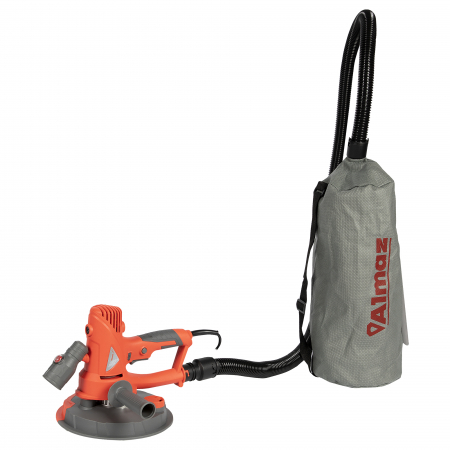 Slefuitor de pereti cu aspirator si LED 750W, Ø180mm, Almaz AZ-EC002 [4]