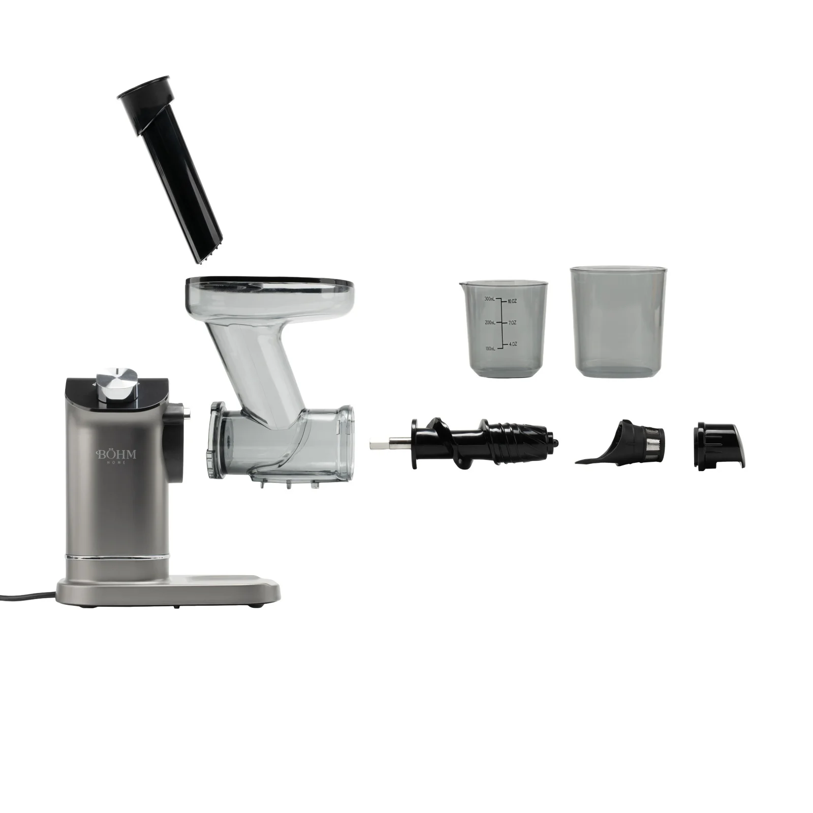 Storcator cu presare la rece BÖHM BM1533SM – aparat 2 in 1, 150 W, BPA Free, lame inox [3]