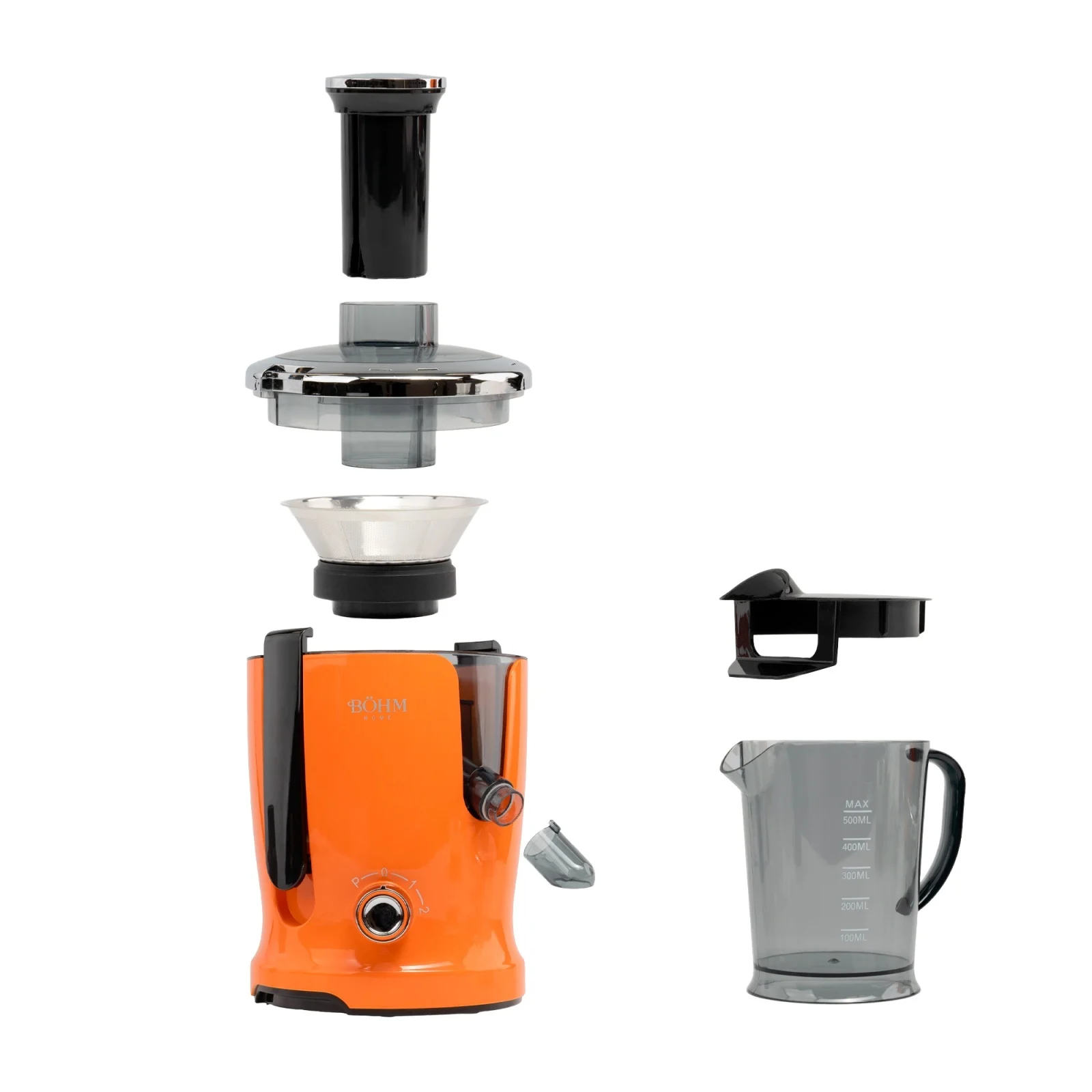 Storcatoare / Blendere - Storcator fructe si legume BÖHM BM1701 – 600 W, 3 viteze, BPA Free, tub 65 mm