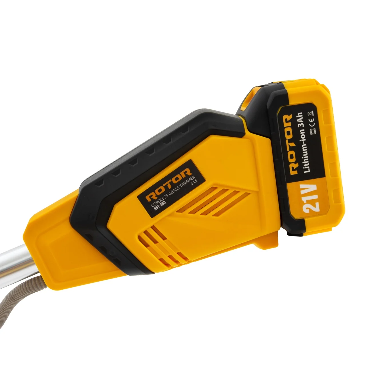 Trimmer pe Acumulator ROTOR RBT-2BC, 2x21V/3Ah, 8000 rot/min – Putere si Versatilitate [5]