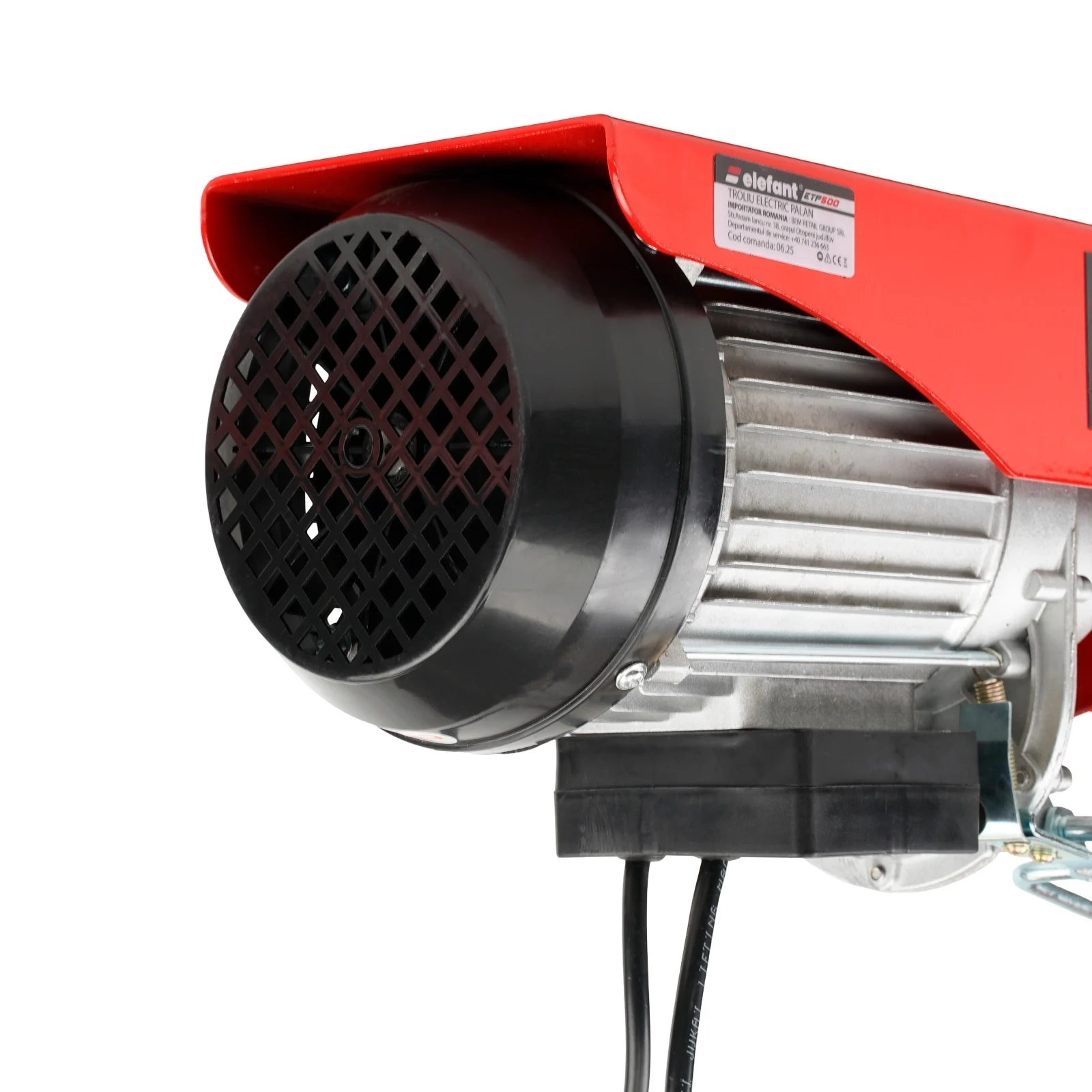 Troliu Electric ELEFANT ETP500, 1020W, 500 kg - Palan Profesional [6]
