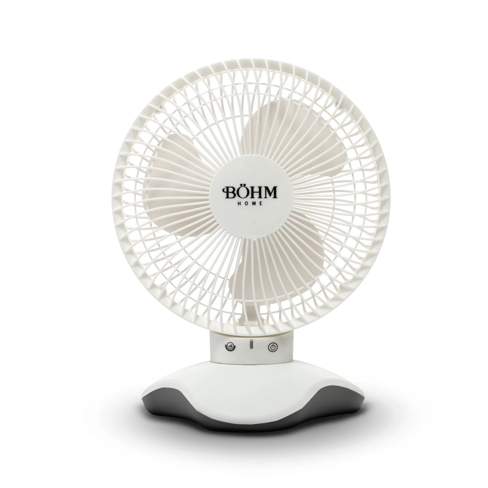 Ventilator de Birou 6" USB BOHM BP2306, 3 viteze, Unghi inclinare 60°, Compact si Portabil [1]