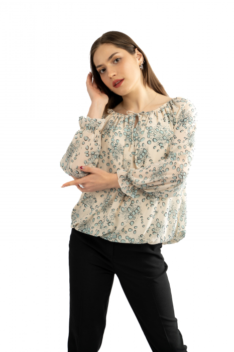 Bluza Dama 2371 – Confort și Versatilitate cu Detalii Delicate [3]