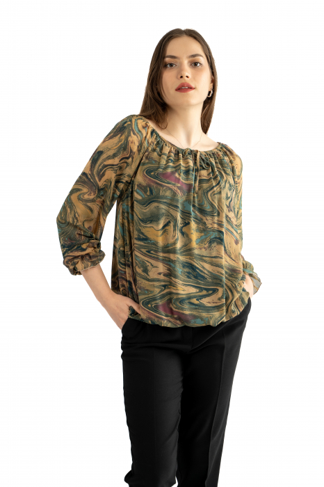 Bluza Dama 2371 – Confort și Versatilitate cu Detalii Delicate [6]