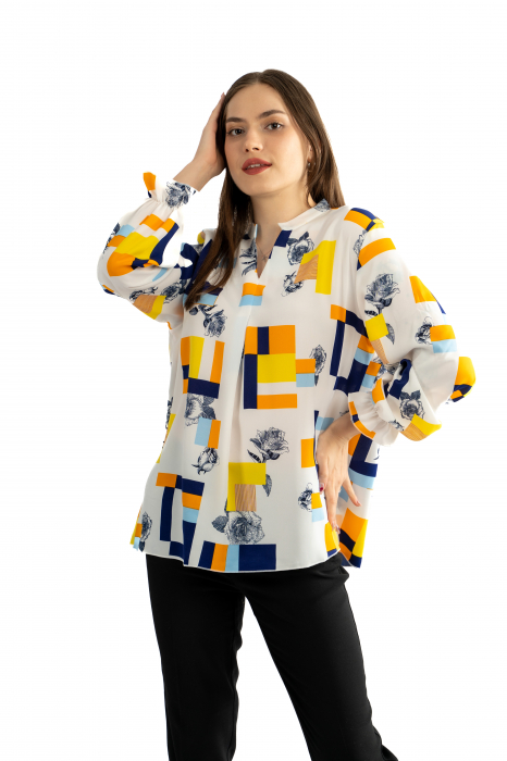 Bluza Dama 821 – Confort și Eleganță Simplă [3]