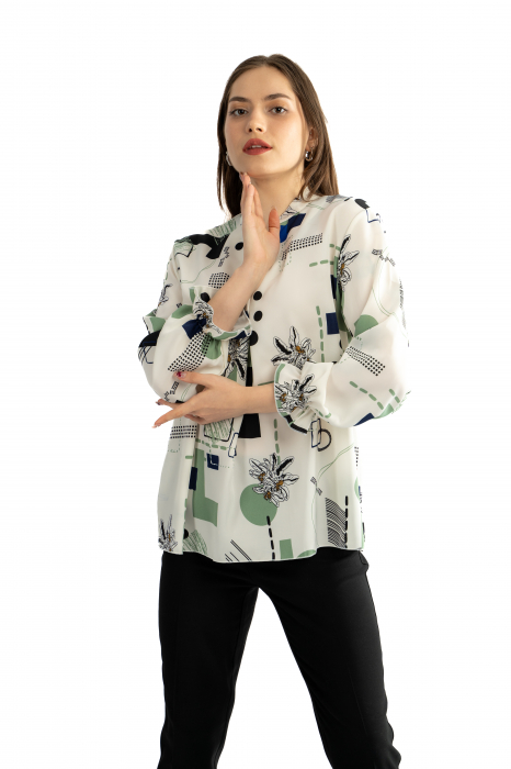Bluza Dama 821 – Confort și Eleganță Simplă [3]