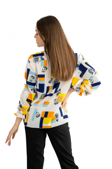 Bluza Dama 821 – Confort și Eleganță Simplă [2]