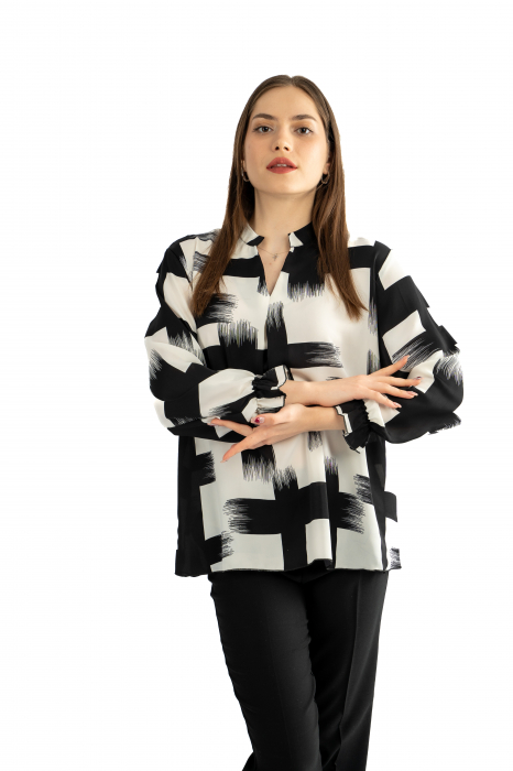 Bluza Dama 821 – Confort și Eleganță Simplă [4]