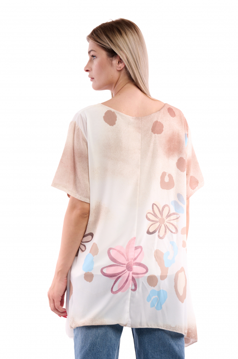 Bluza Dama 8894 – Comfort și Stil cu Imprimeu Colorat [2]