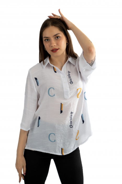Cămașă Dama 1117 – Stil Modern cu Detalii Elegante [4]