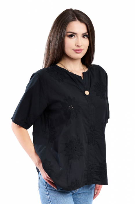 Cămașă damă 4065 cu decolteu în V [3]