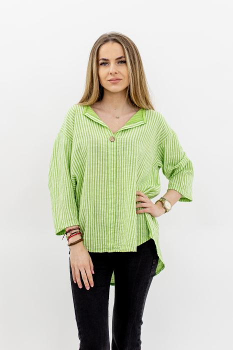 Cămașă Dama Asimetrică – Stil Modern cu Detalii Unice [1]