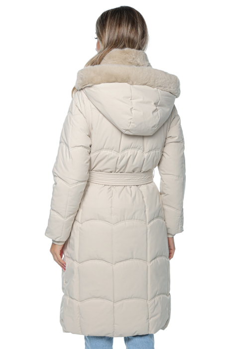 Geacă damă 2 în 1 cu mâneci și glugă detașabile, [2]