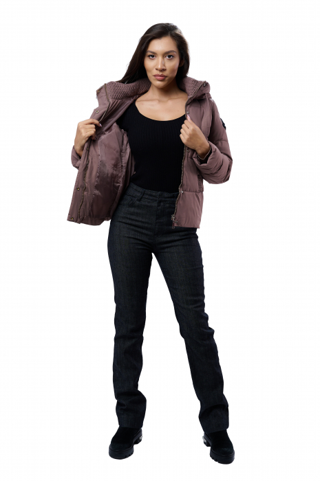 Geacă Dama 601 cu Glugă – Protecție și Confort în Sezonul Rece [6]