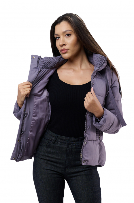 Geacă Dama 601 cu Glugă – Protecție și Confort în Sezonul Rece [4]