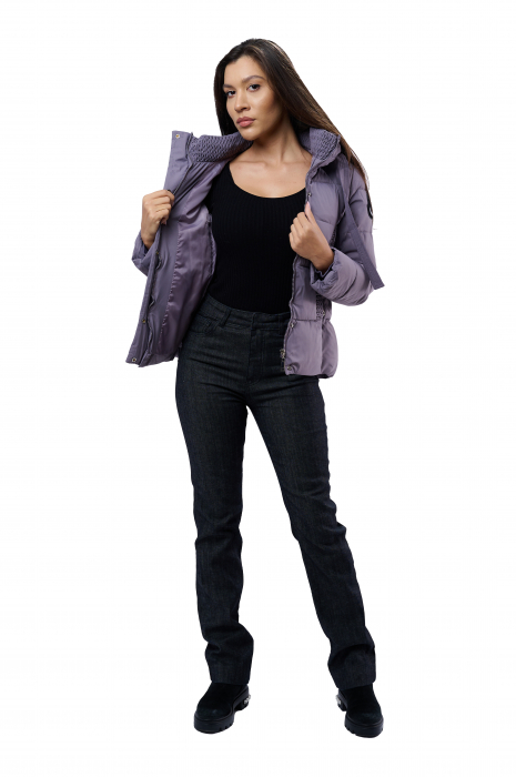 Geacă Dama 601 cu Glugă – Protecție și Confort în Sezonul Rece [6]