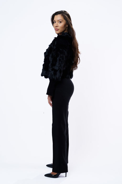 Haină Blană Vulpe 2052 – Eleganță Clasică și Confort de Lux [5]