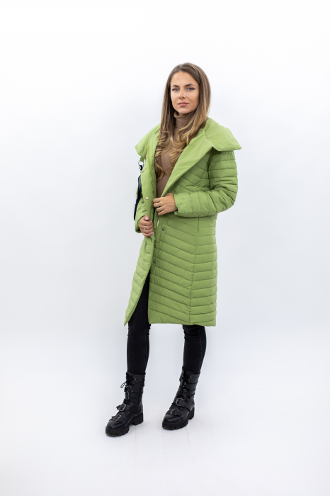 Jachetă Dama 252 - Matlasată, Elegantă și Confortabilă pentru Sezonul Toamnă-Primăvară [4]