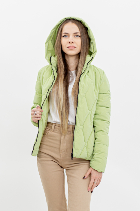 Jachetă Dama 902 – Matlasată, Cu Glugă Detașabilă [4]