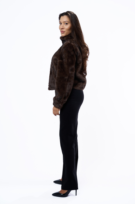 Jachetă Dama Blană Sintetică 631 [5]