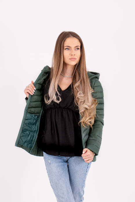 Jachetă Dama 2025 cu Glugă Detașabilă – Stil și Confort pentru Sezonul Răcoros [5]