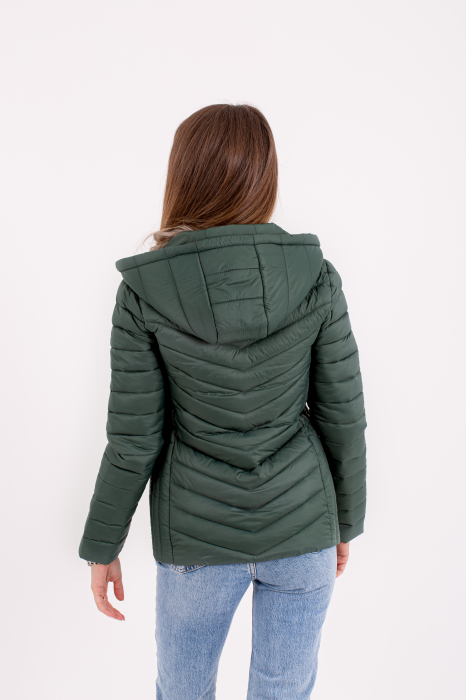 Jachetă Dama 2025 cu Glugă Detașabilă – Stil și Confort pentru Sezonul Răcoros [2]