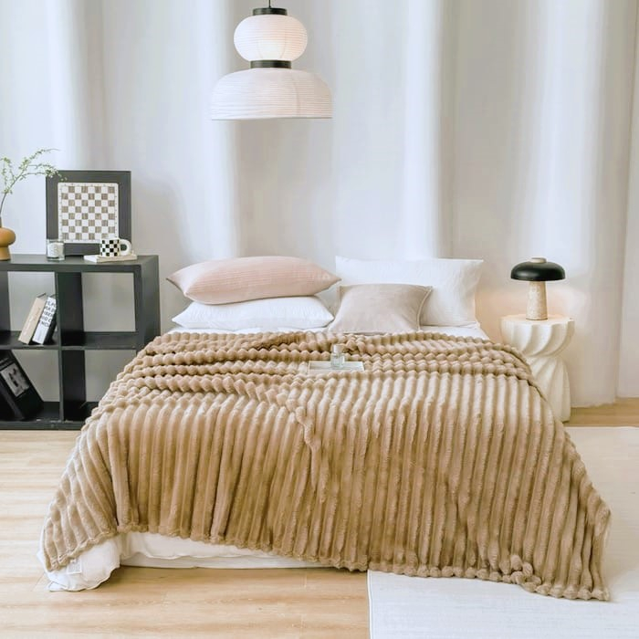 Patura cocolino cu dungi, 200x230cm [1]