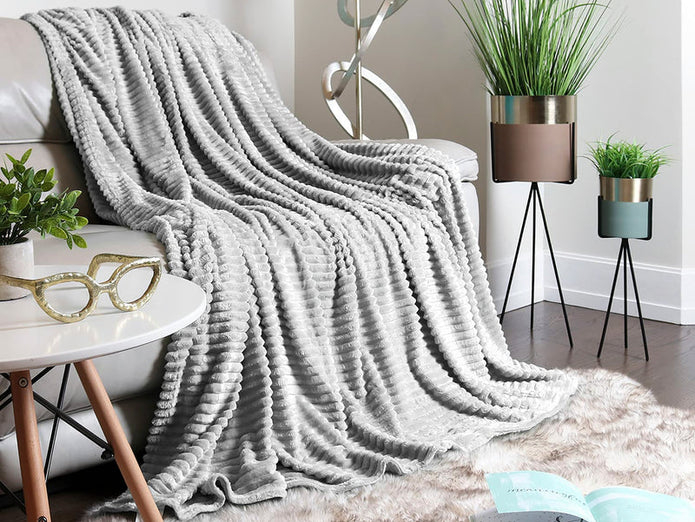 Patura cocolino cu dungi, 200x230cm [3]