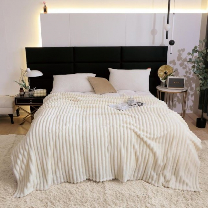 Patura cocolino cu dungi, 200x230cm [1]