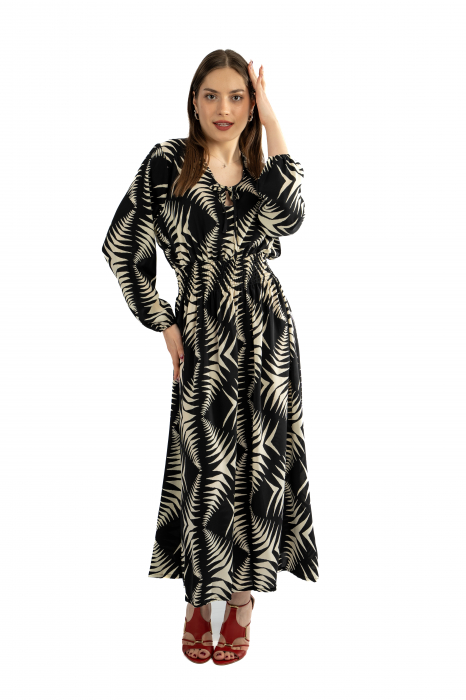 Rochie Dama 2366 – Eleganță și Confort într-o Piesă Vaporasă [3]